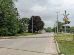 Looking west at what's left of the 7th St. SE crossing